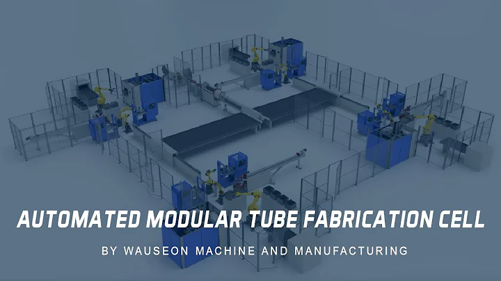 Automated Modular Tube Fabrication Cell Animation - Wauseon Machine