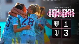 UŽBAIGTI SU 3 TAŠKAIS! 🎯 | Parma 1-3 Juventus Moterų | Akcentai Serie A Moterų Athora