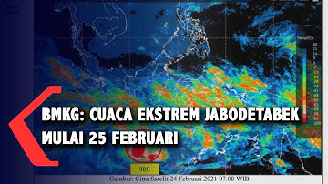 Siaga Banjir, BMKG Ingatkan Hujan Ekstrem Antara 25 Hingga 26 Februari