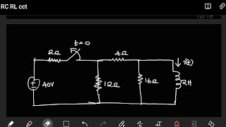 Source free RL circuit #example