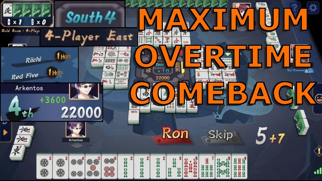 Мы достигли лимита раунда! | Риичи Маджонг