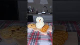 Snowman Cheese Ball christmasideas christmas