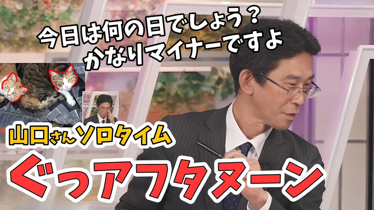 【山口剛央】誰もわからない気象クイズから猫なぞり犬飛ばしもやってくれる山口さんの2時間ソロタイムまとめ【ウェザーニュース切り抜き】