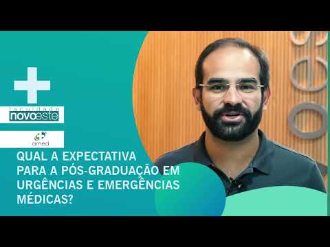 Dr. Pedro Bosch, aluno da Pós-graduação em Urgências e Emergências Médicas | Faculdade NOVOESTE