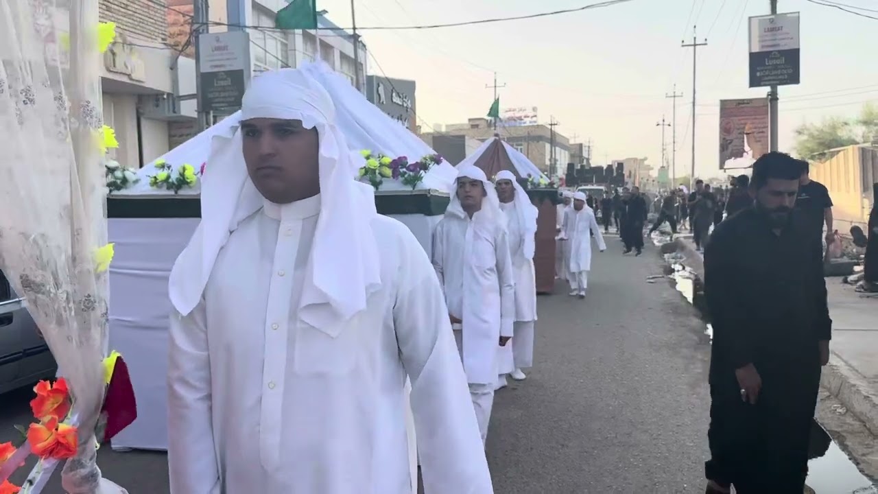 موكب غيرة العباس #الشطرة الناصريه