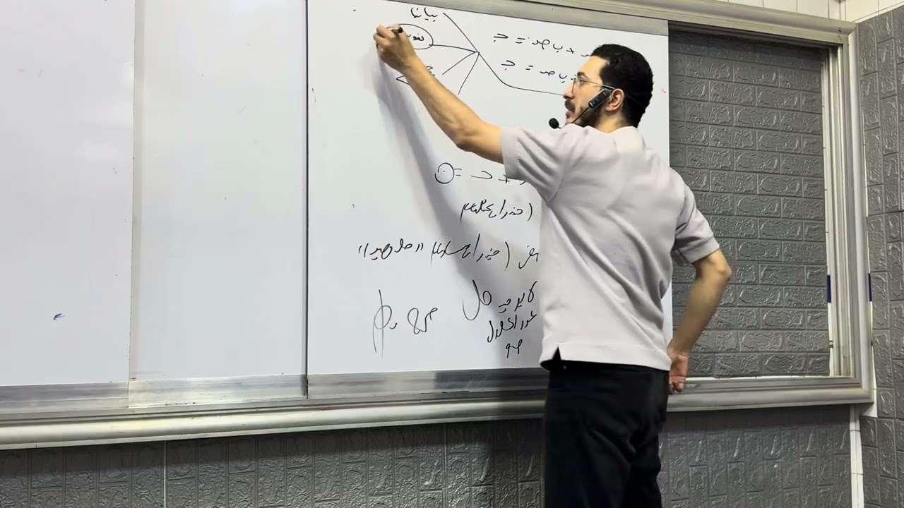 الدرس الثالث من الوحدة الأولي جبر للصف الثالث الأعدادي 1