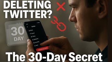 How to Delete Your Twitter (X) Account Permanently (30-Day Rule)