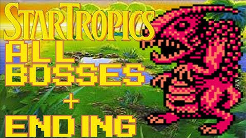 Star Tropics: All Bosses + Ending