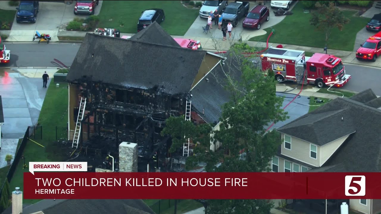 Two children dead following a house fire in Hermitage on Monday - YouTube