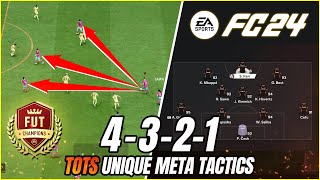 4321 is an Absolute BEST META & The Unique Post Patch Custom Tactics Got Me Rank 2 EA FC 24 #eafc24