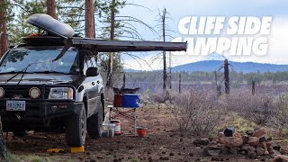 Relaxing at an INCREDIBLE dispersed campsite in central Oregon