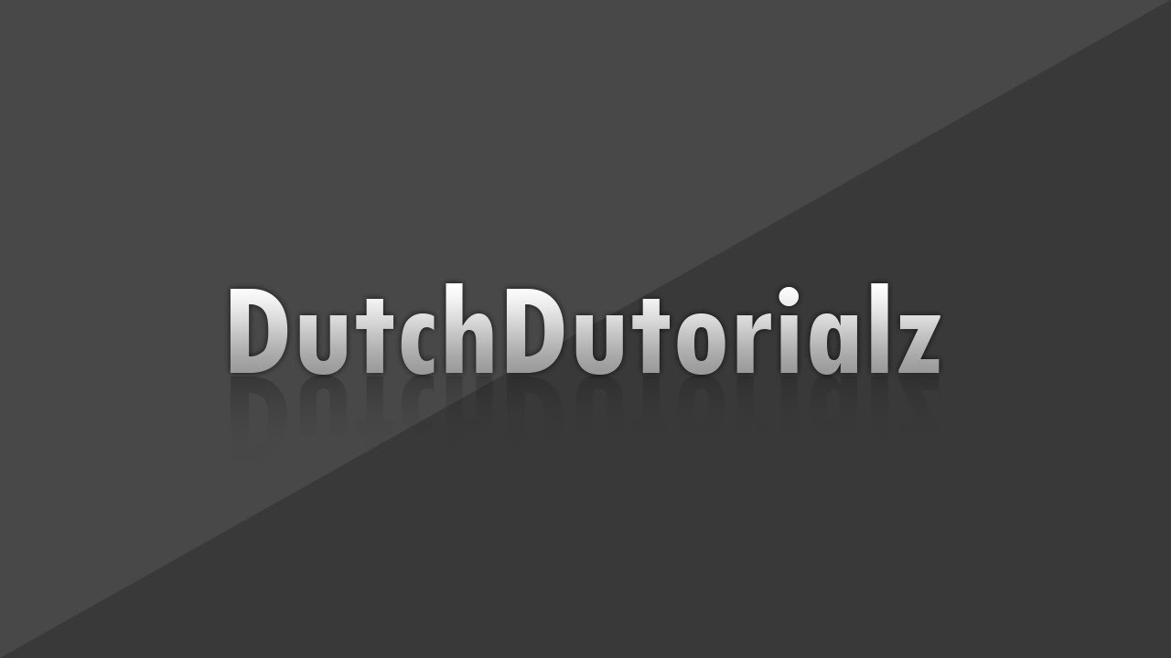 Eigen logo maken in Photoshop | Dutch - YouTube
