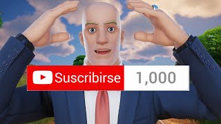 💥El YouTuber Loco de Fortnite 🚀 ¡1000 Suscriptores y Todavía Haciendo el Ridículo! 🤪🎮