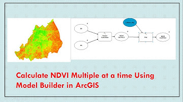 Calculate NDVI  multiple at a time using Model Builder in ArcGIS
