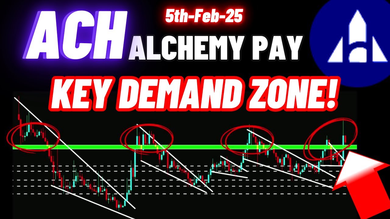 Alchemy Pay ACH Crypto Coin Is Bouncing from Key Demand Zone! - YouTube