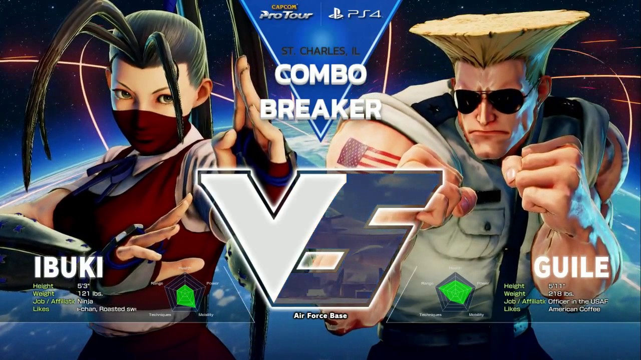 SFV: Combo Breaker 2017 - Top 96 Part 3 - CPT 2017