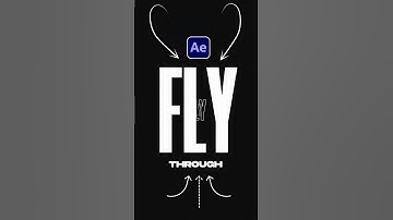 Create "Fly-Through" Motion Graphic Text Tunnel in After Effects