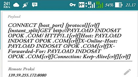 CARA INTERNET GRATIS INDOSAT HTTP INJEKTOR