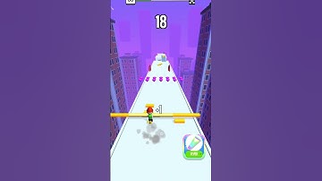 Roof Rails Level 10 - Can I Survive This? 😂🤣 EPIC FAIL & WIN! 🔥 #funny #ytshorts #gaming