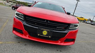 Red 2020 Charger SXT, 30k miles, Joe Naranjo, Ruiz Ranch Motors.