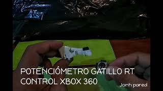 POTENCIÓMETRO GATILLO RT CONTROL XBOX 360