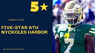 Five-star Nyckoles Harbor is an ATHLETE!!| Highlights | The Wolverine screenshot 4