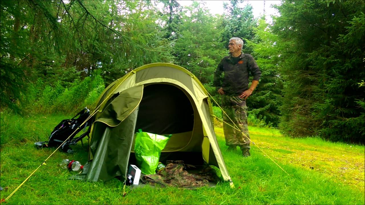 Carron Valley Wildcamp Bushcraft Hiking Scotland Youtube