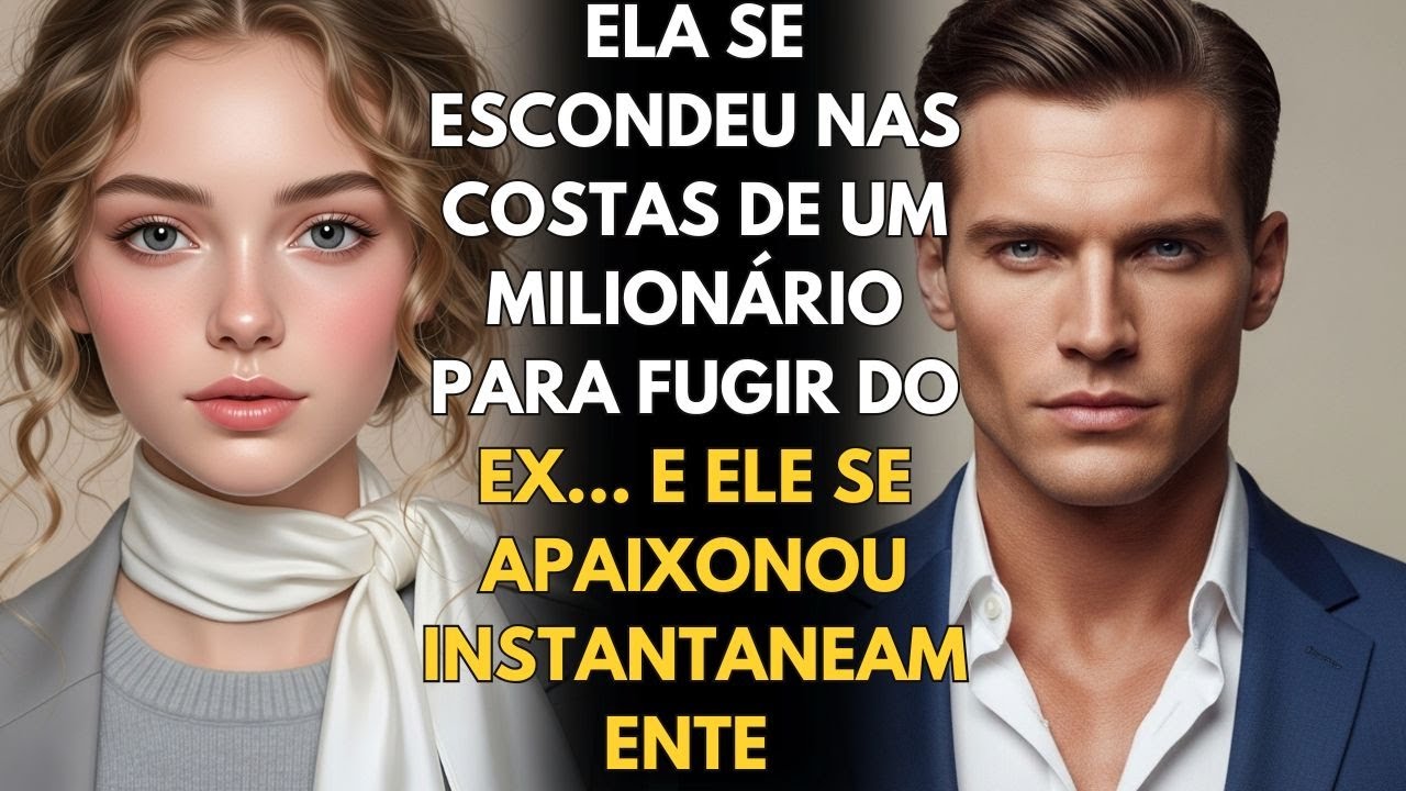 Ela se escondeu nas costas de um milionário para fugir do ex… e ele se apaixonou instantaneamente.