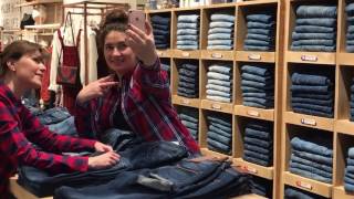 Mannequin Challenge в магазине Pepe Jeans в ТРК МЕГА Теплый стан