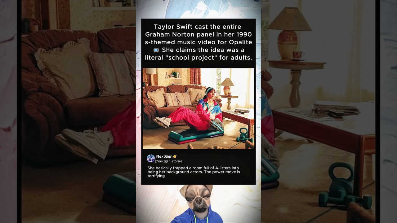 Taylor Swift has officially released the music video for her new single “Opalite,” #taylorswift