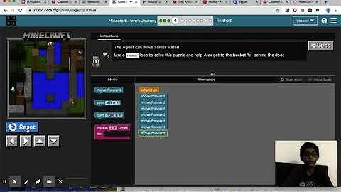Code.org MineCraft Heros Quest Part 1 - AI for Good