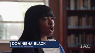American Baptist College Student Dominisha Black Shares the Value of Her Education