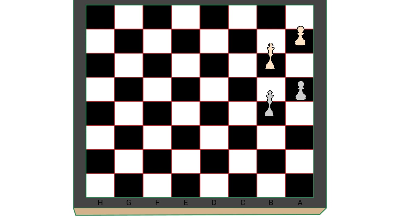 Motion Illustration 30 Fps, chess piece game. animation with a pattern ...
