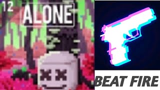 (Expert) Alone (Remix) - SimilarOutskirtz 100% / Beat Fire - EDM Music & Gun Sounds screenshot 5