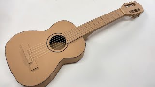 CÓMO HACER UNA GUITARRA DE CARTÓN