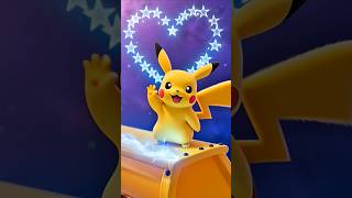 Pikachu in Space Playground 🚀⚡ Zero Gravity Fun | #shorts