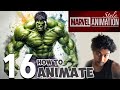 How to animate | animation for MARVEL STUDIO. 16