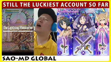 Finally? Massive Luck!? Lightning Rhinoceros & Promised Night Weapon Scout (SAO Memory Defrag)
