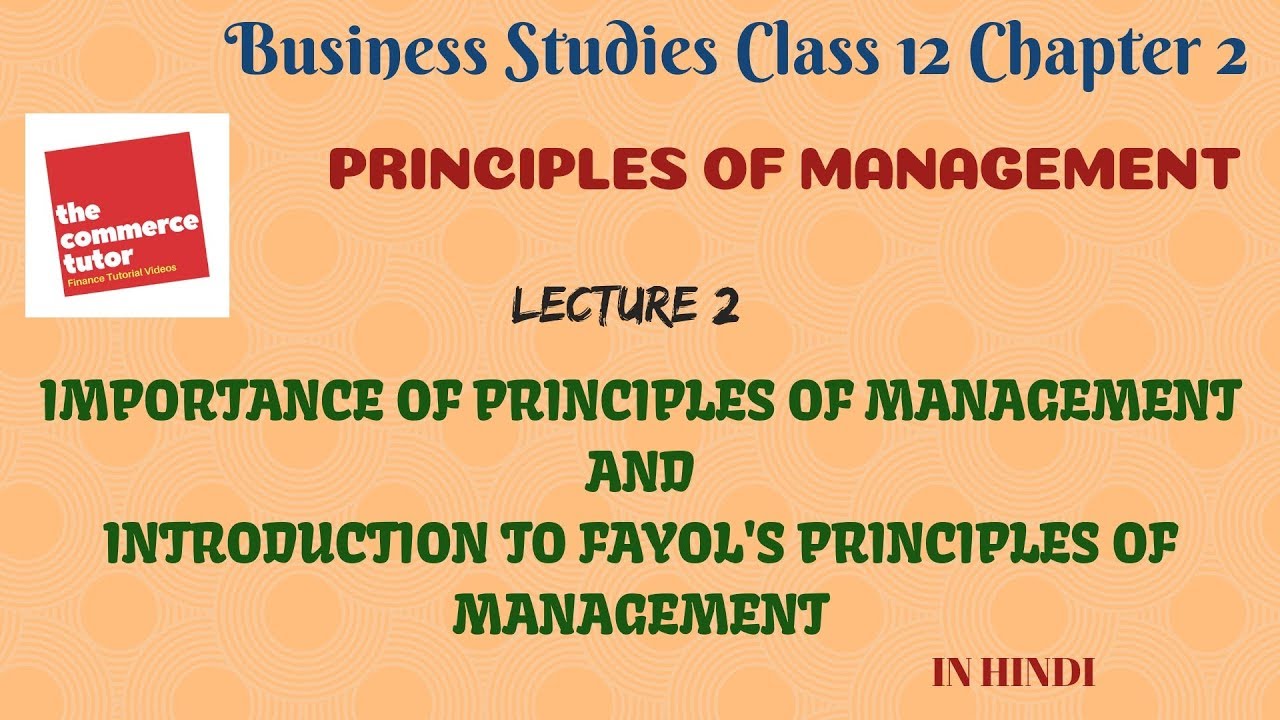 business studies class 12 principles of management case study