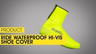 GripGrab Ride Waterproof Hi-Vis Shoe 