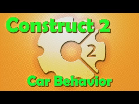 Construct 2 Tutorial - The Car Behavior