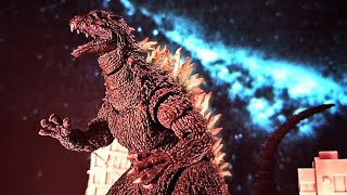 Godzilla 2000 roar | stop motion test animation 