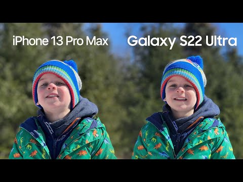 Samsung Galaxy S22 Ultra vs iPhone 13 Pro Max Camera Test