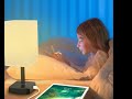 USB Bedside Table &amp; Desk Lamp  3 USB Charging Ports