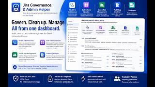 All in one - Jira Governance and Help Helper