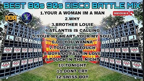 BEST 80s 90s DISCO BATTLE MIX_DJ DARWIN REMIX