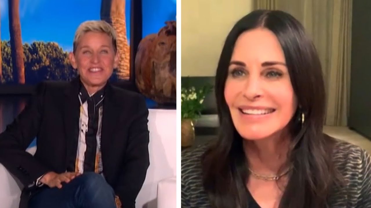 Ellen DeGeneres Reveals Why She's Living at Courteney Cox's House YouTube