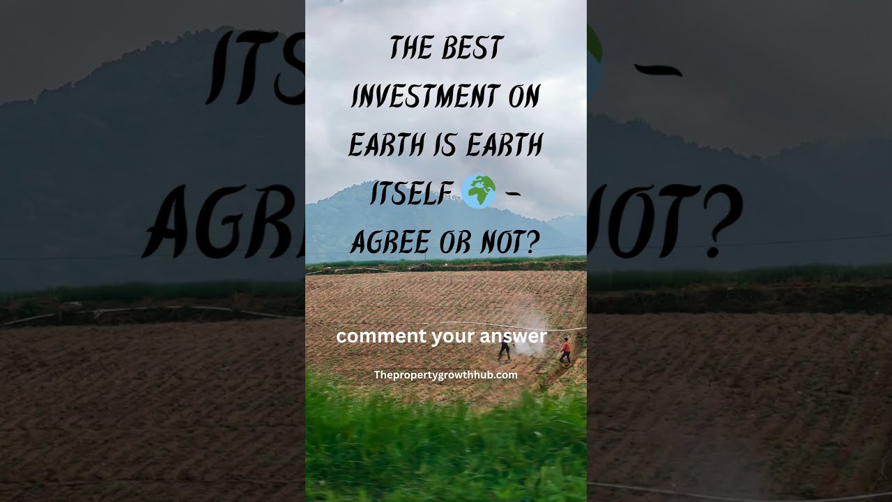 🌿 Why Smart Investors Choose Land Over Everything!🚀The best investment on Earth is Earth itself 
