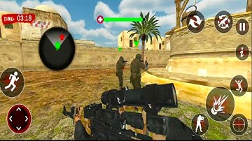 Army Critical Sniper Counter Terrorist - Android GamePlay #2