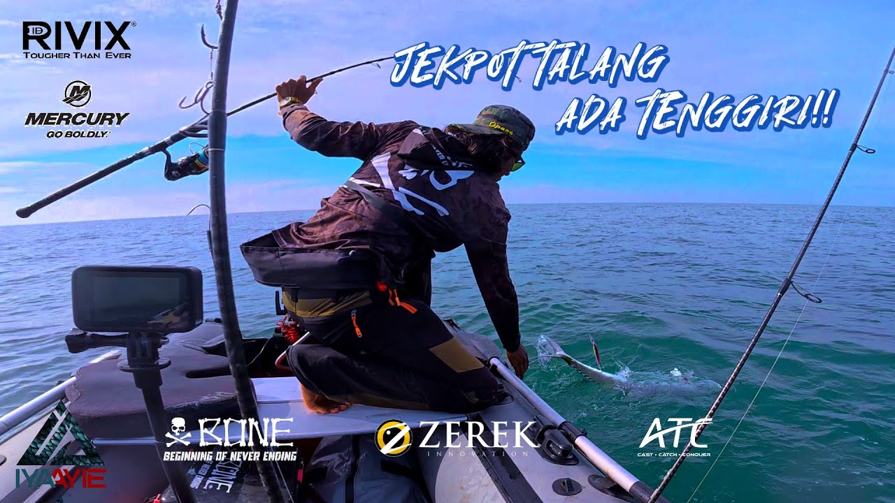 DALAM TALANG ADA TENGGIRI!! PESTA STRIKE BERTUBI TUBI DI SPOT KUANTAN..INFLATABLEBOATFISHINGMALAYSIA